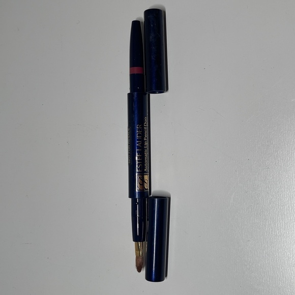 NEW Estee Lauder AUTOMATIC Lip Pencil DUO Lipstick Liner in FIG 21 TESTER - Picture 1 of 10